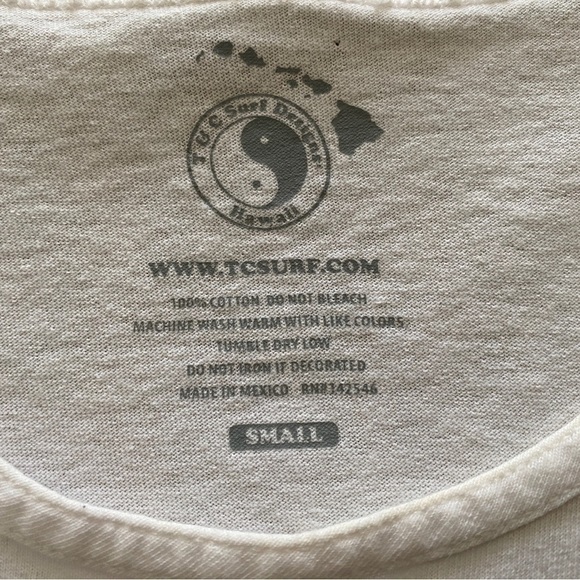 T&c Surf Designs Hawaii “The Aloha State” Tank Top Men S Small - Picture 4 of 5